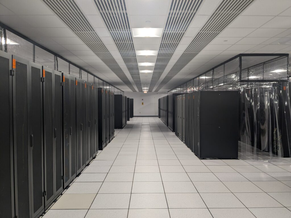A photo of the ACB data center