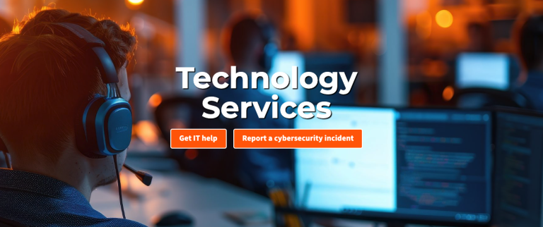 Technology Services' new website launched!
